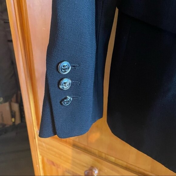 Escada Black Double Face Blazer - Picture 9 of 9